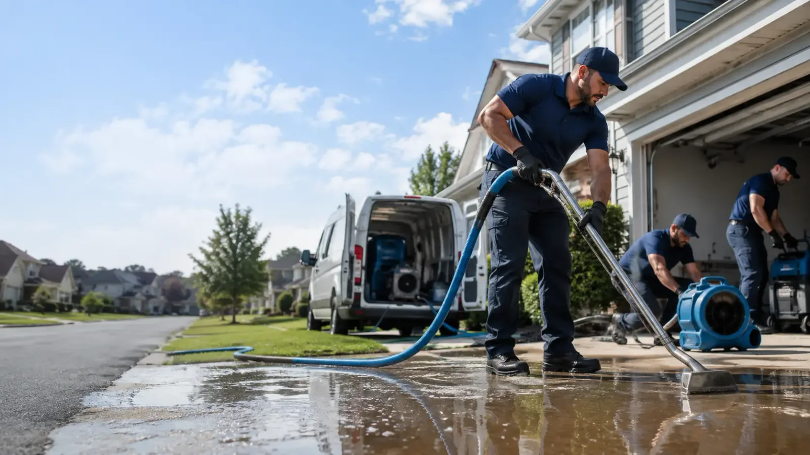Flood Damage Restoration in Ireland, WV
